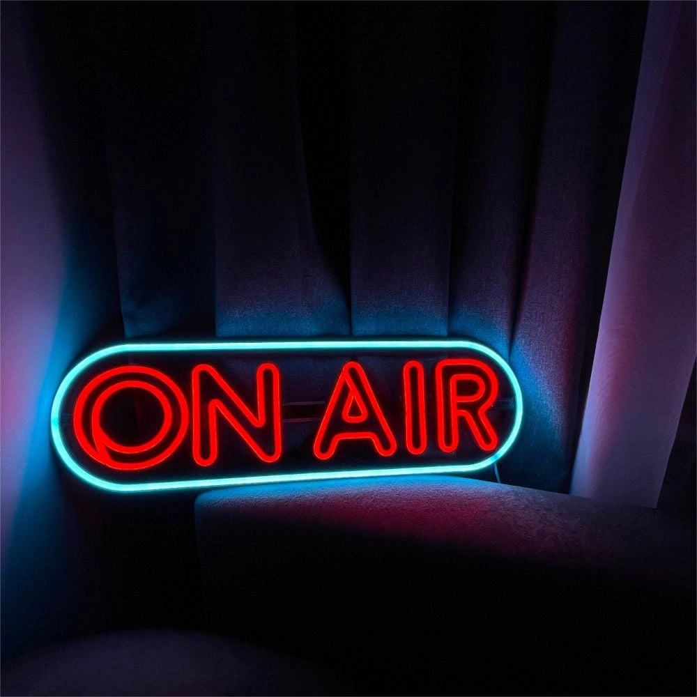 ON AIR neon studio sign large decor sign