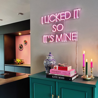 Custom neon letter sign | Home Decoration Light | ISNEON
