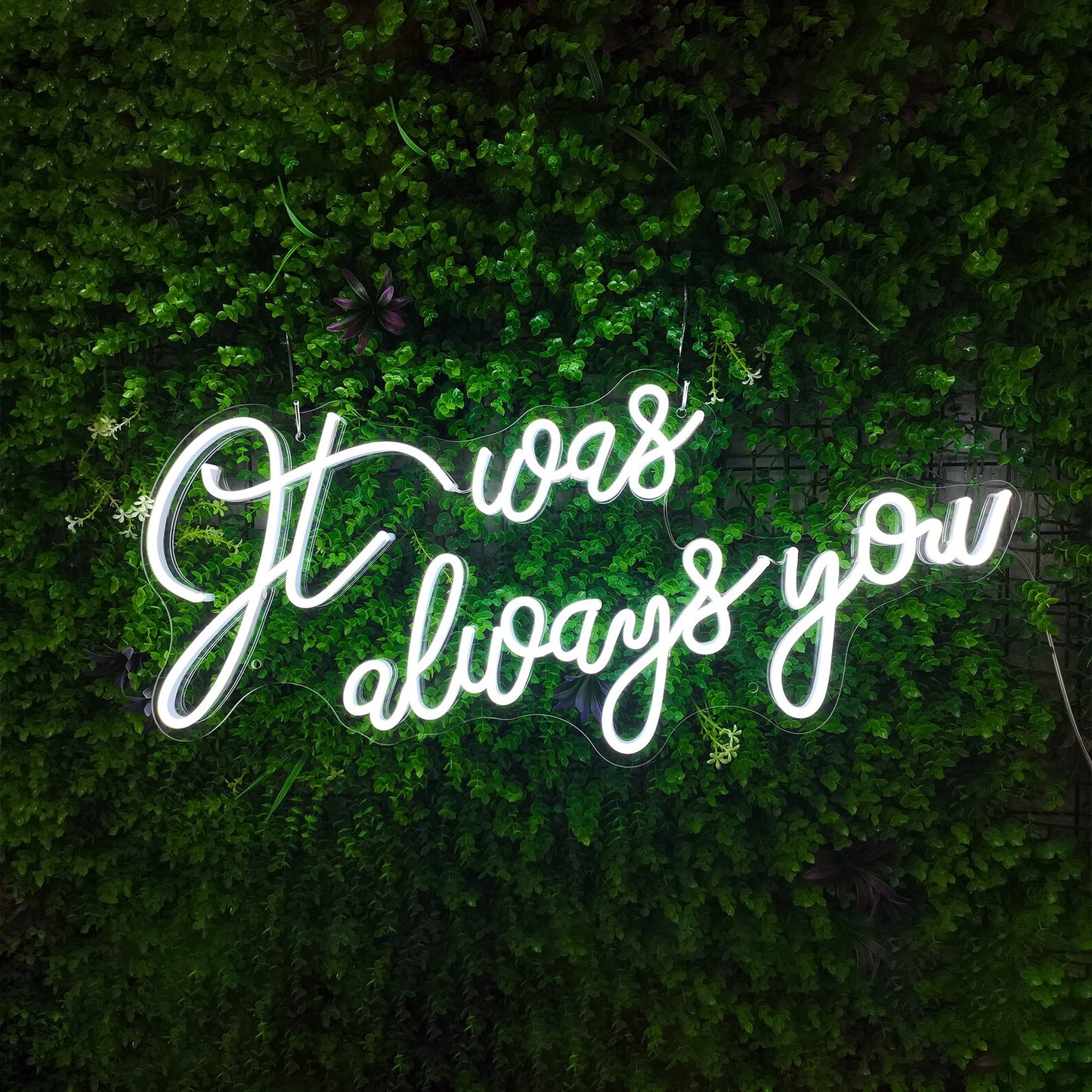 It was always you led sign light 