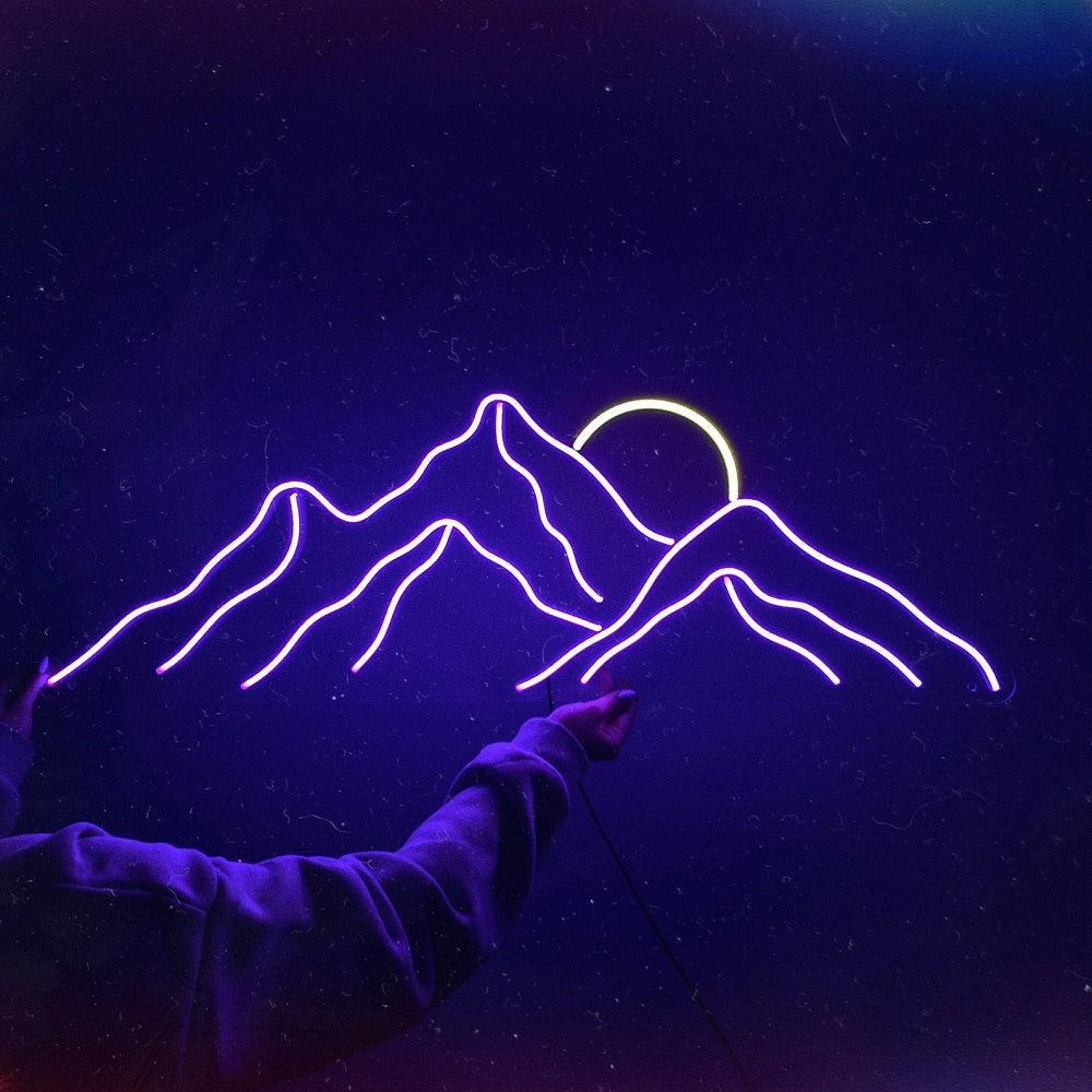 Mountain Led Neon Sign