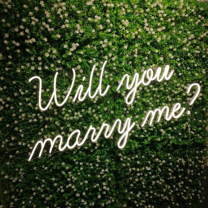 Will You Marry Me Neon Sign Light | wedding neon sign | ISNEON