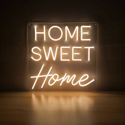 Home Sweet home neon sign light