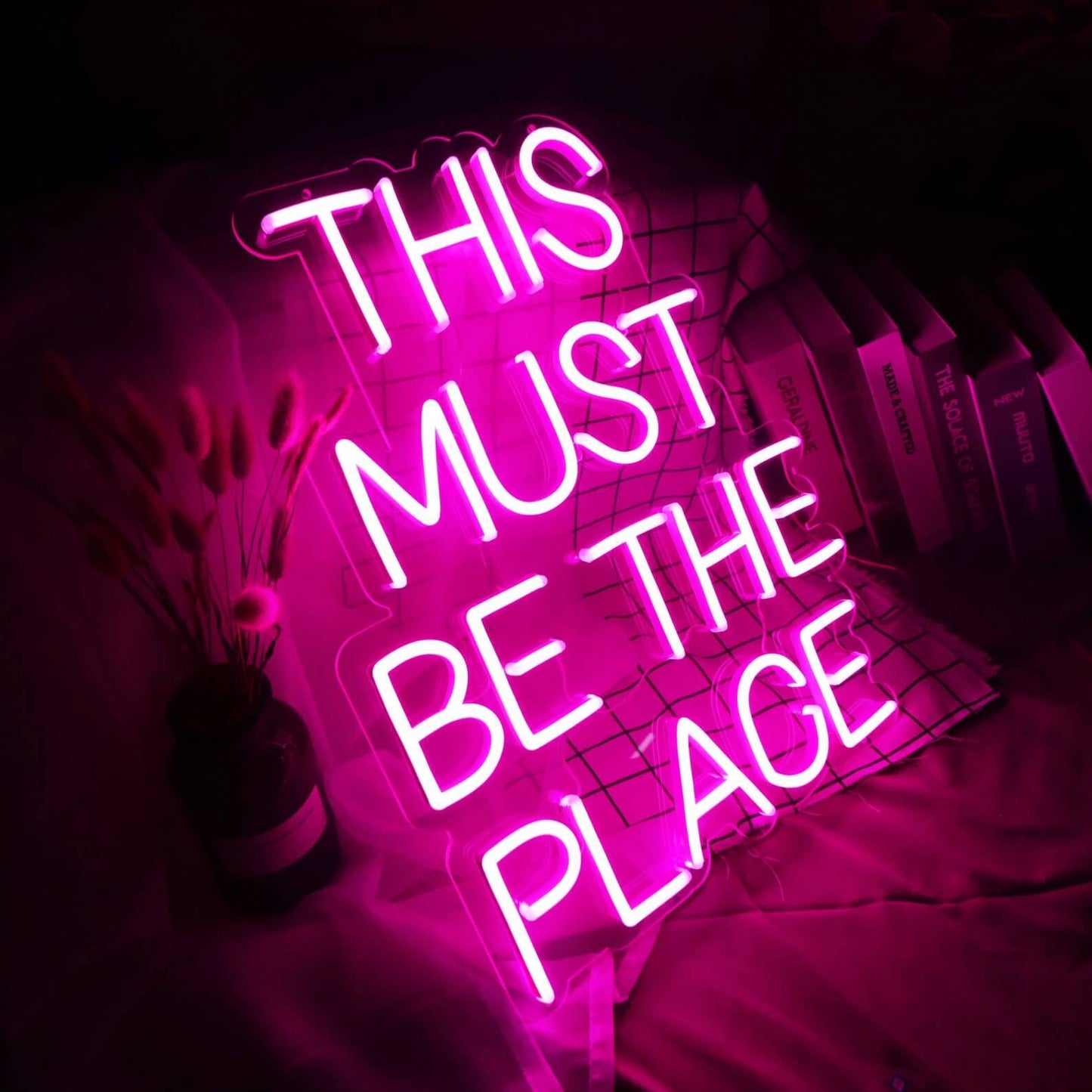 This Must Be The Place Neon Sign Light