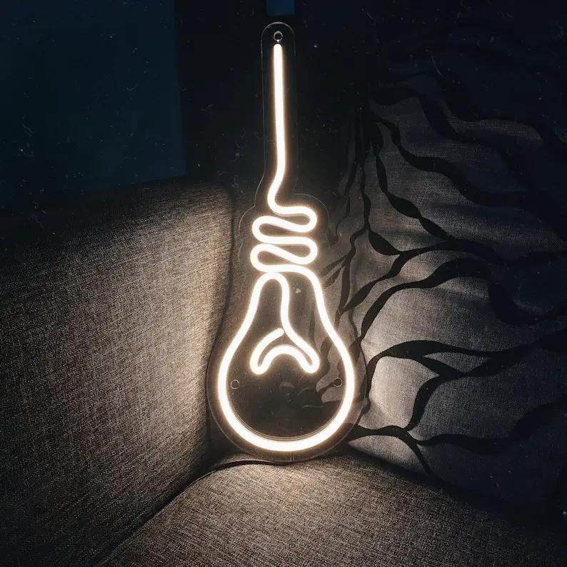 Light Bulb LED Neon Sign