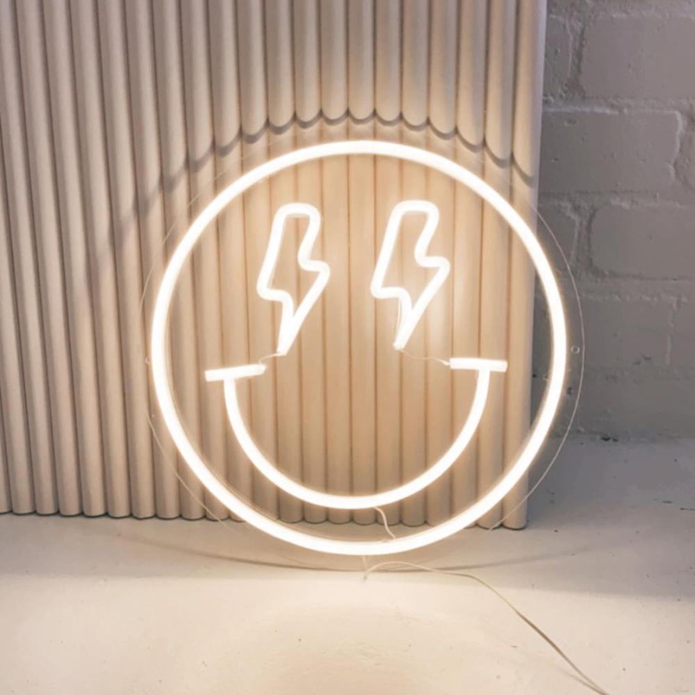 Smile Face Neon Sign