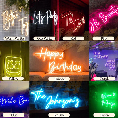 LED Neon Sign Color