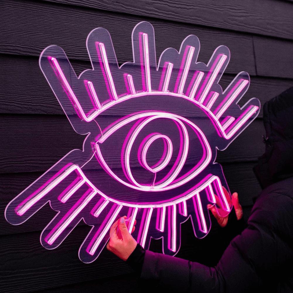 evil eye neon sign | Home decoration neon light | led neon | isneon